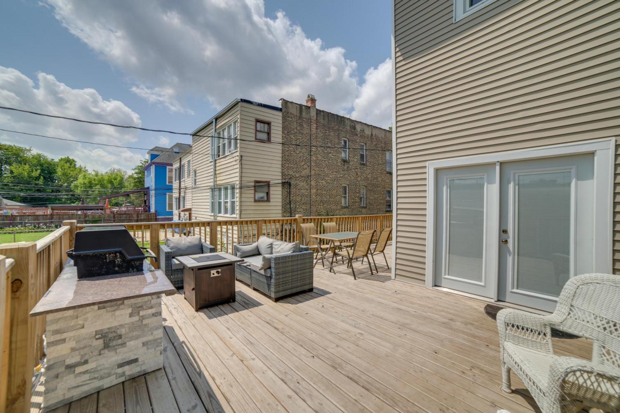 Spacious Chicago Condo With Deck Less Than 9 Mi To Downtown! Oak Park Exterior foto